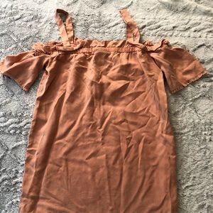 Peach dress from Vero Moda